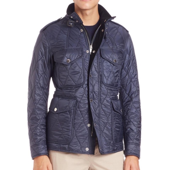 Burberry Other - Burberry Men’s Garrington Quilted Field Navy Bova